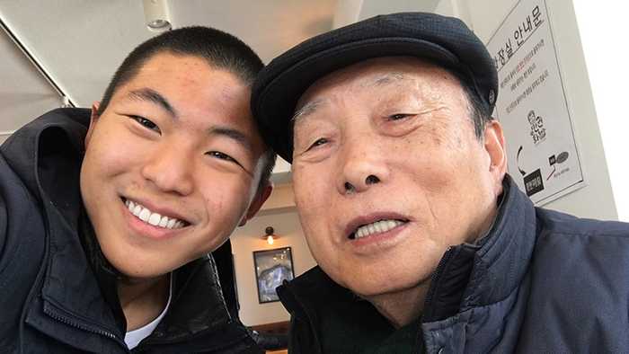 mom grandpa